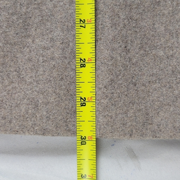 London Fog Peacoat Women Size XL Gray Double Breasted Wool Blend Pockets Lined - Picture 8 of 11